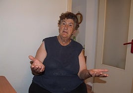 Benita Chamoso, presidenta de la Federación Comarcal de Mujeres.