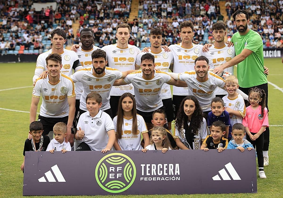 Once inicial del Salamanca UDS este pasado domingo ante el Tordesillas en el Helmántico.