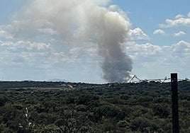 Incendio desde Cuatro Calzadas