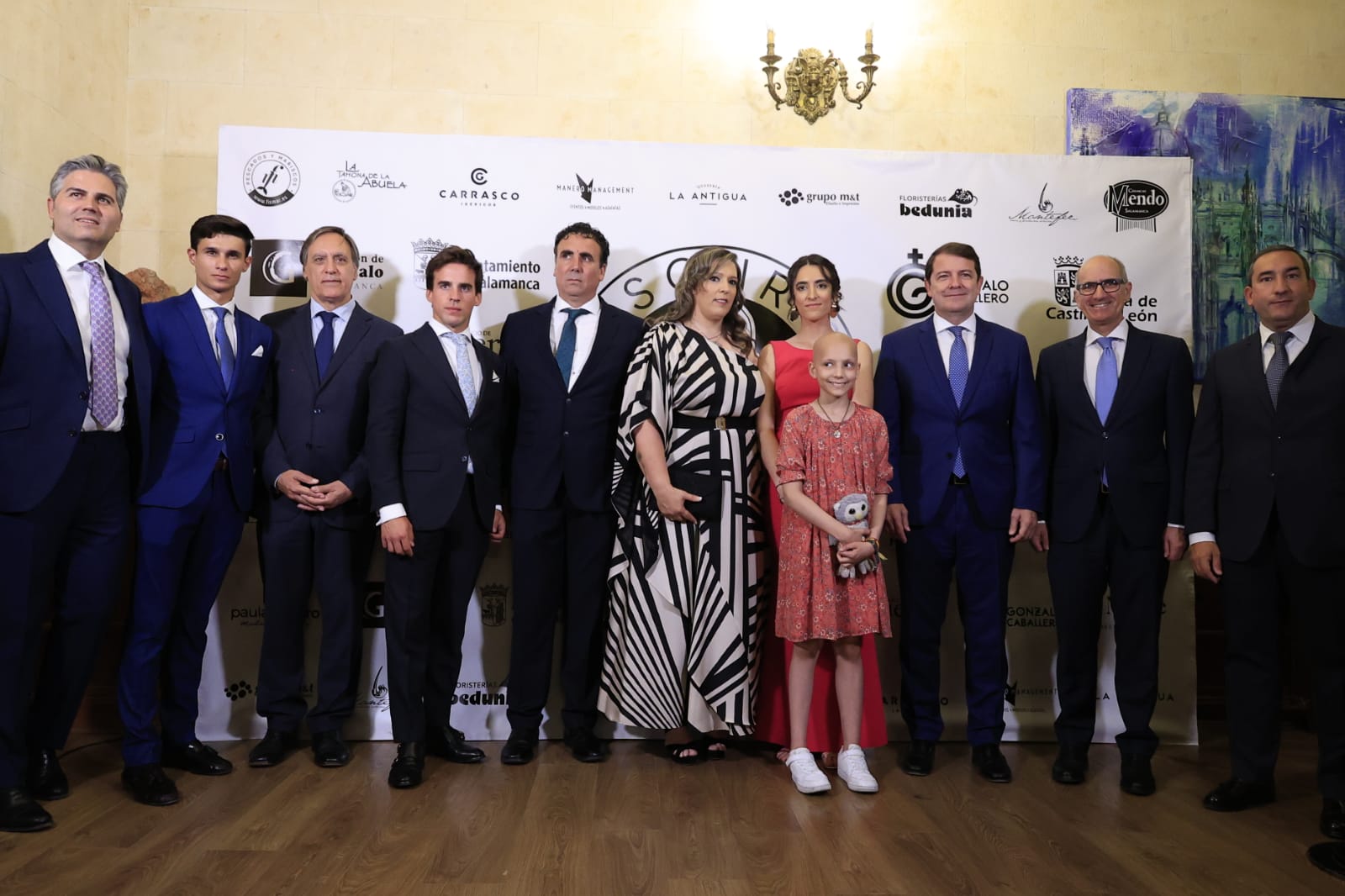 María, la princesa guerrera, une a Salamanca en una cena benéfica