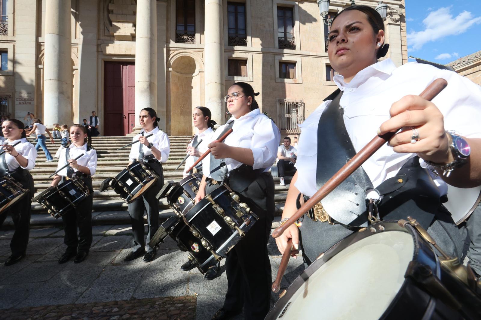 Salamanca rinde honor a su patrón con música y flores