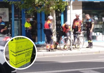 La grúa se lleva 40 bicis al año en Salamanca entre mal aparcadas y abandonadas