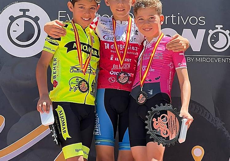 Enzo García Sánchez, tercero en Ciudad Rodrigo.