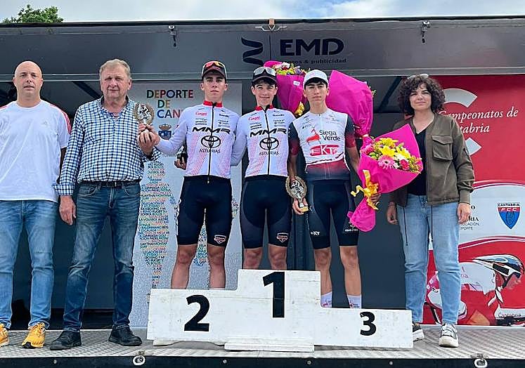 Samuel Allen Merchán, tercero en Cantabria.