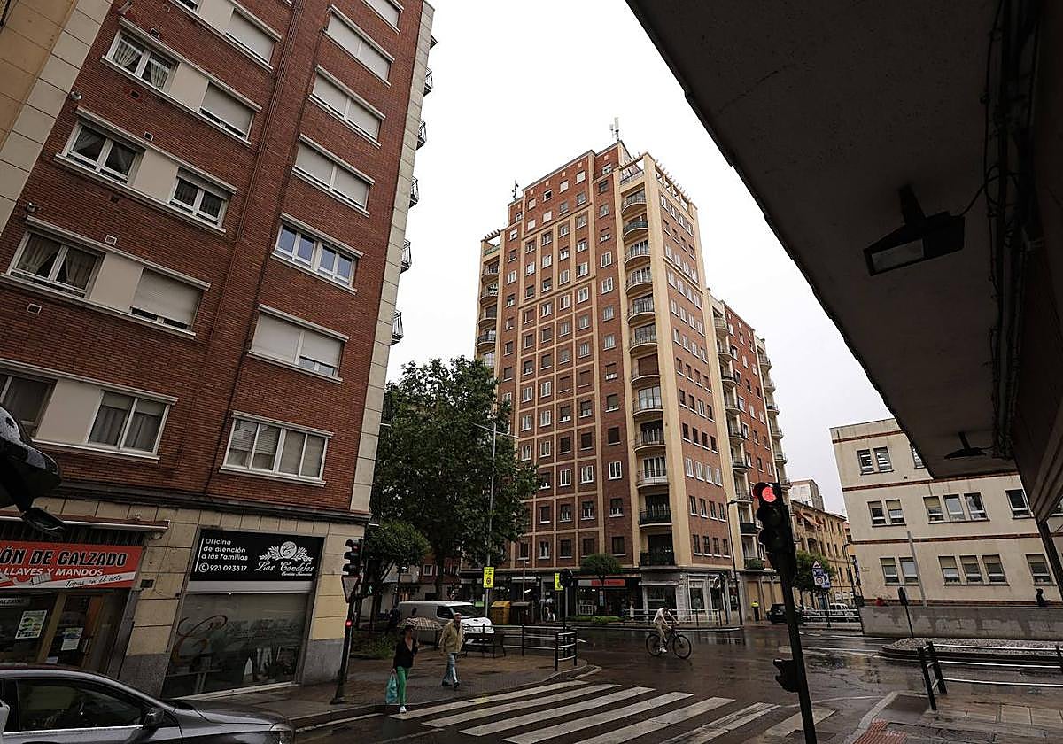 Bloque de viviendas en la Avenida de Portugal