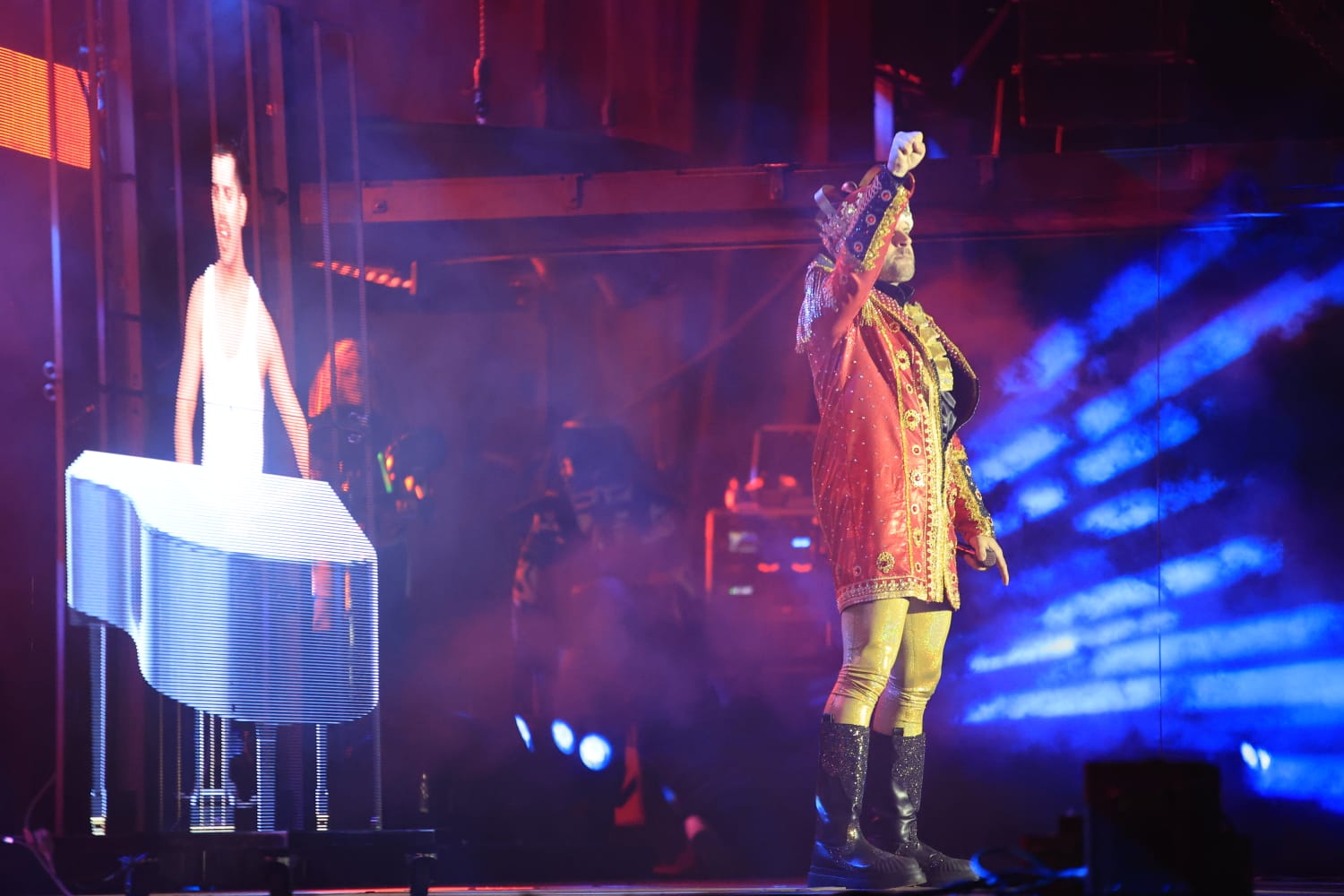 La actuación de Panorama en Castellanos de Villiquera, en imágenes