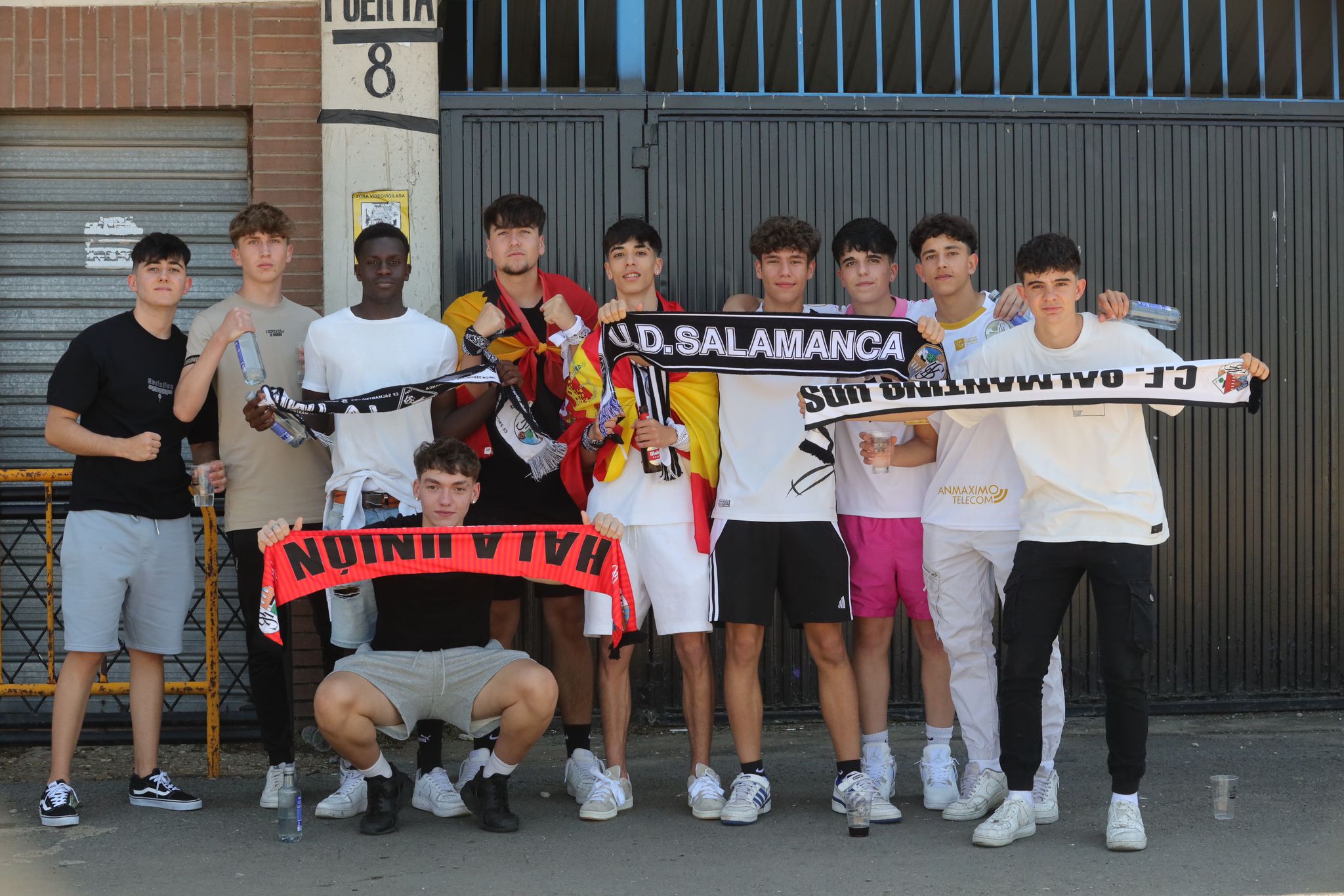 La Fan Zone del Salamanca UDS, en imágenes