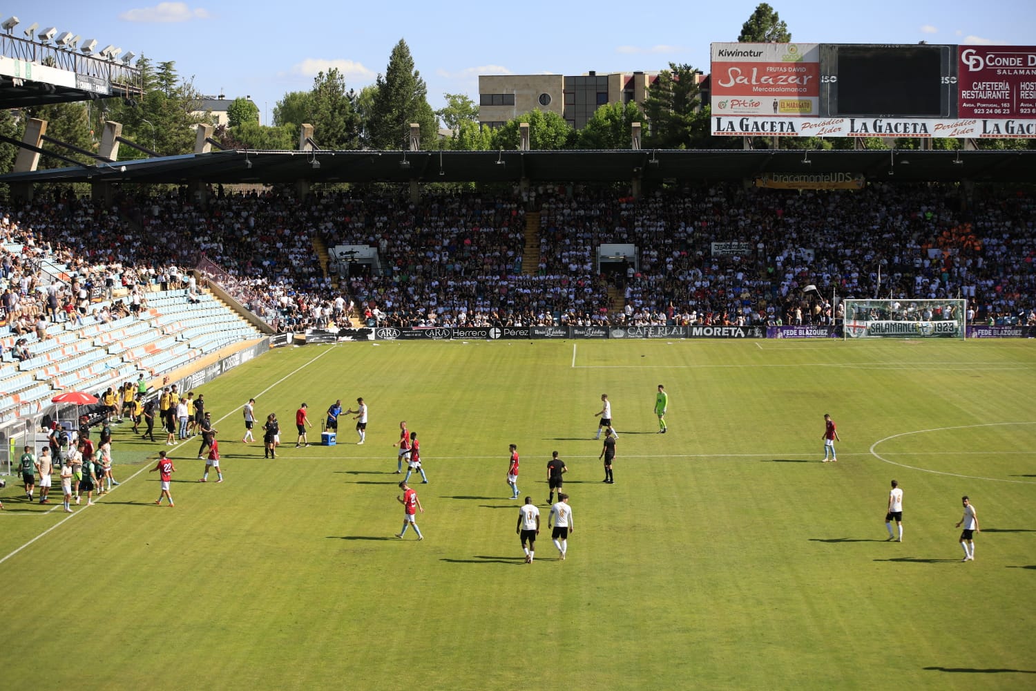 Del penalti de Amaro parado por Villanueva a los dos palos finales