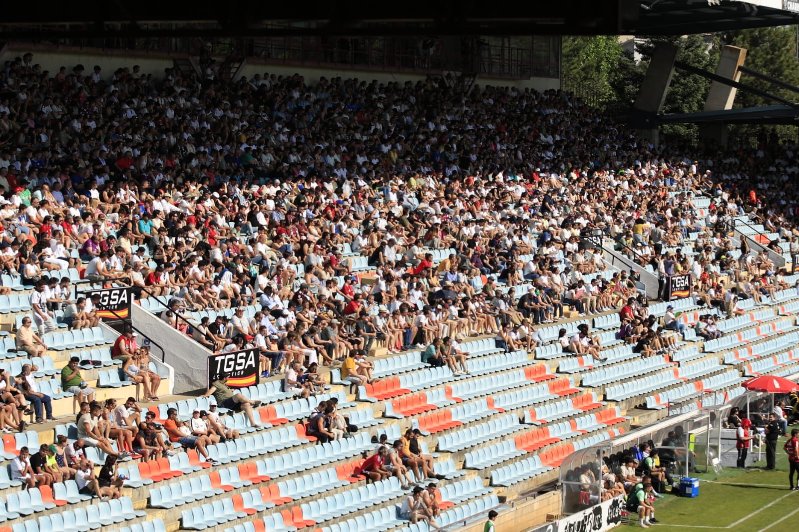 Del penalti de Amaro parado por Villanueva a los dos palos finales