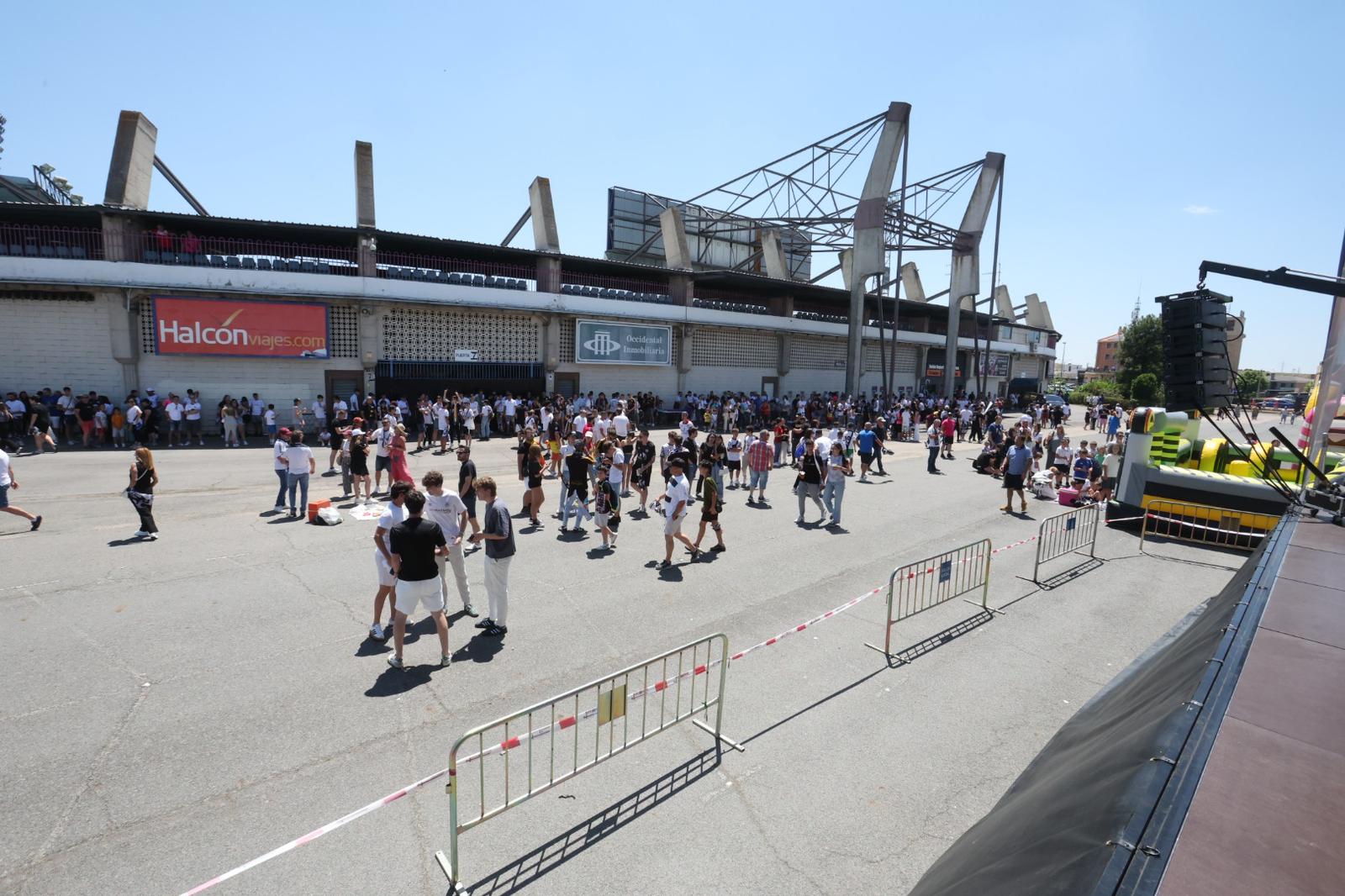 La Fan Zone del Salamanca UDS, en imágenes
