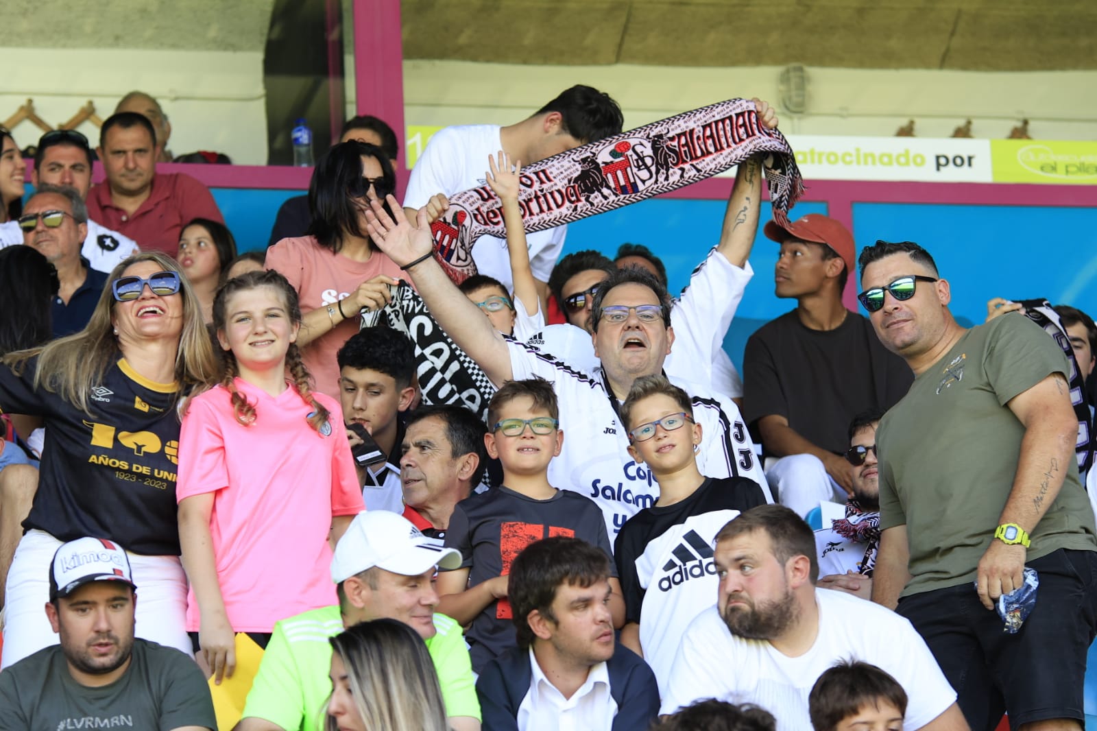 La grada del Helmántico, en la final por el ascenso a Segunda RFEF