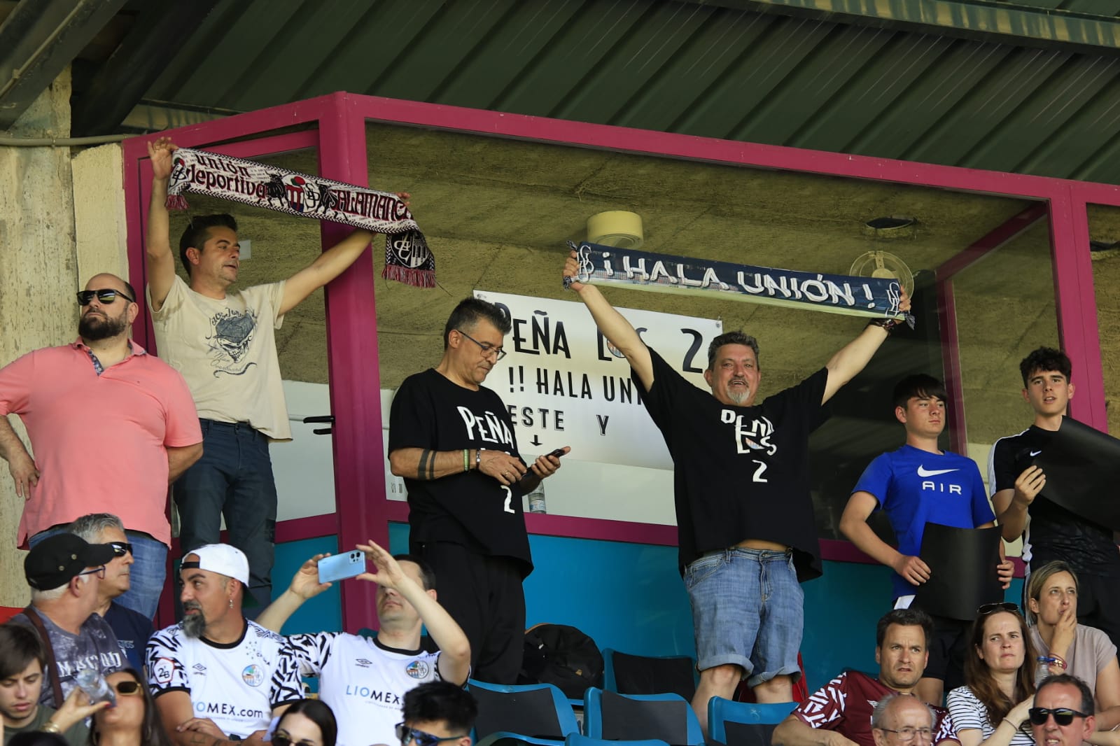 La grada del Helmántico, en la final por el ascenso a Segunda RFEF