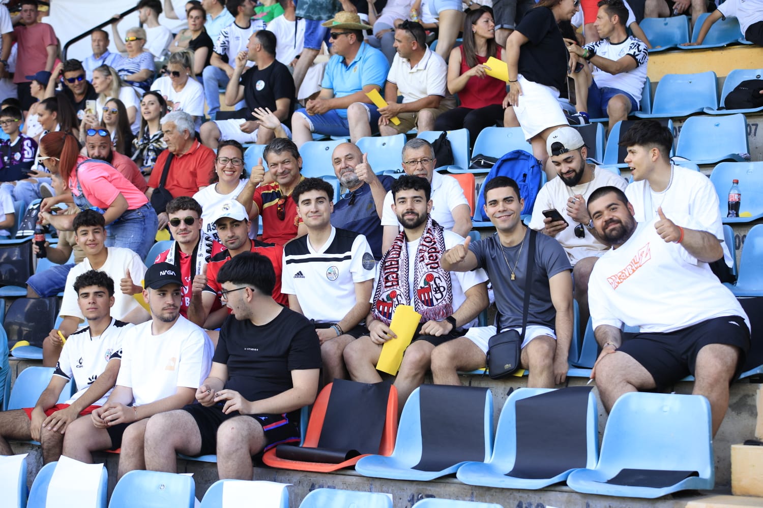 La grada del Helmántico, en la final por el ascenso a Segunda RFEF