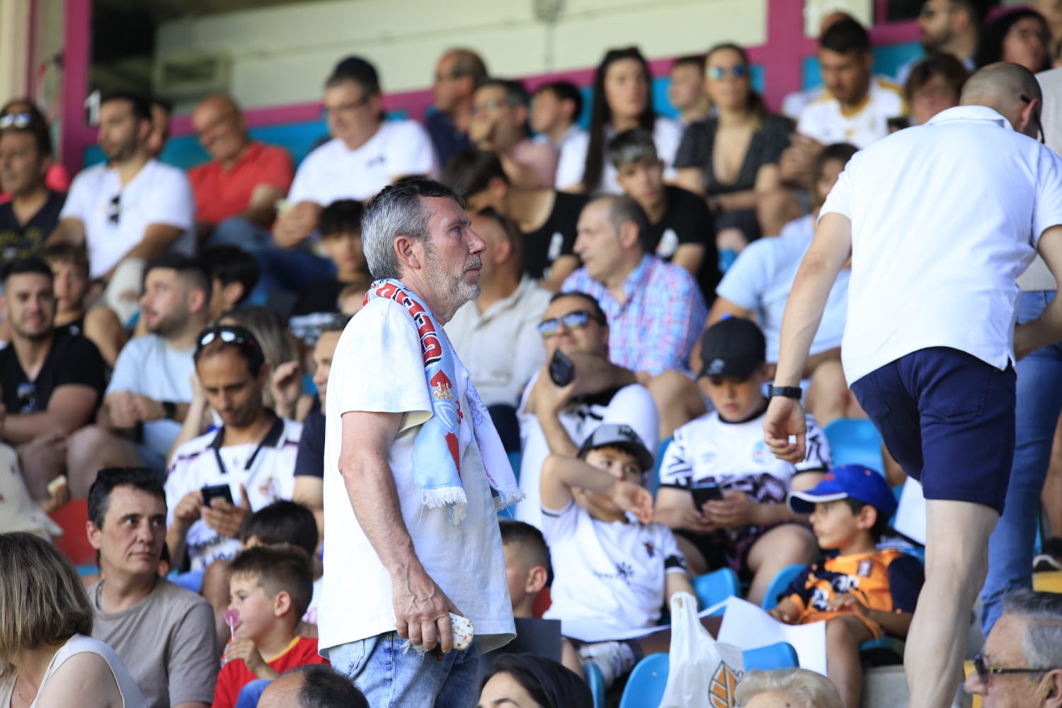 La grada del Helmántico, en la final por el ascenso a Segunda RFEF