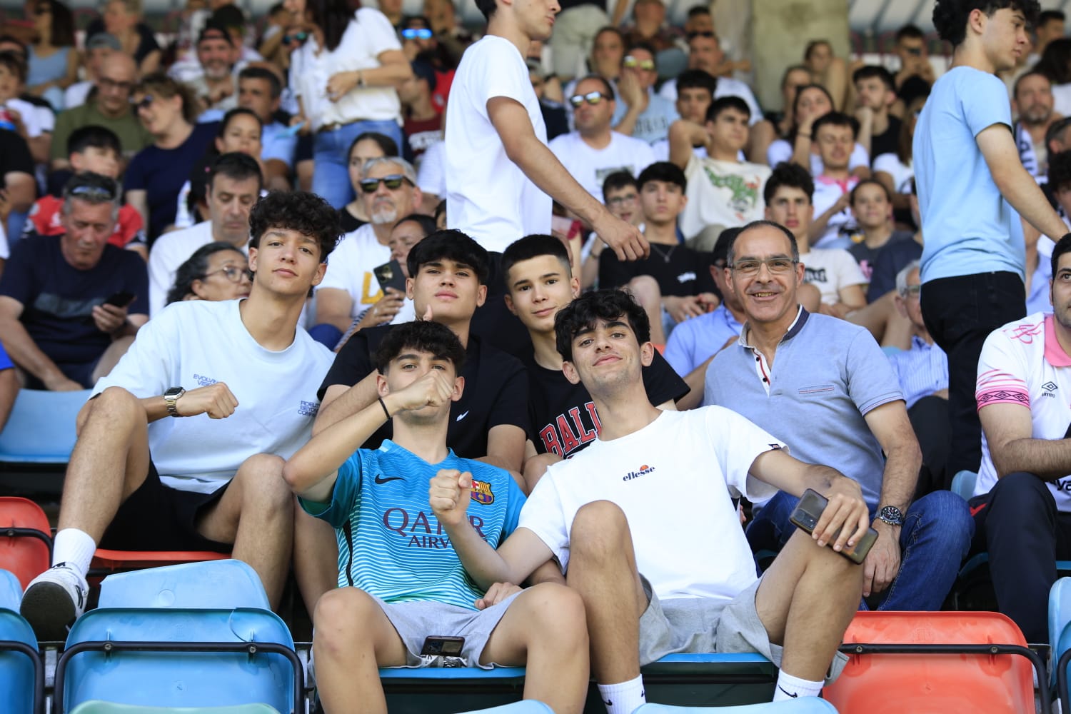 La grada del Helmántico, en la final por el ascenso a Segunda RFEF