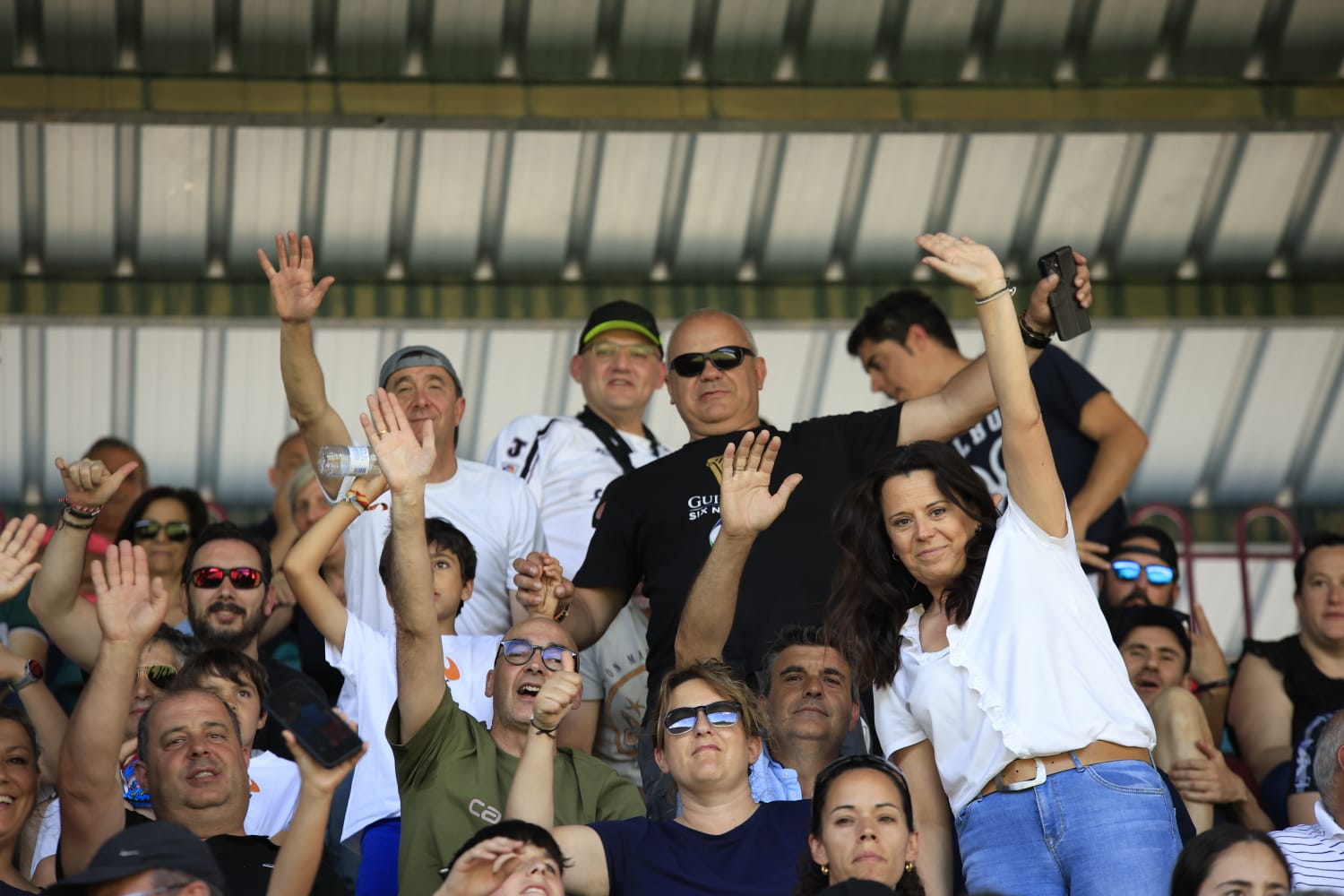 La grada del Helmántico, en la final por el ascenso a Segunda RFEF