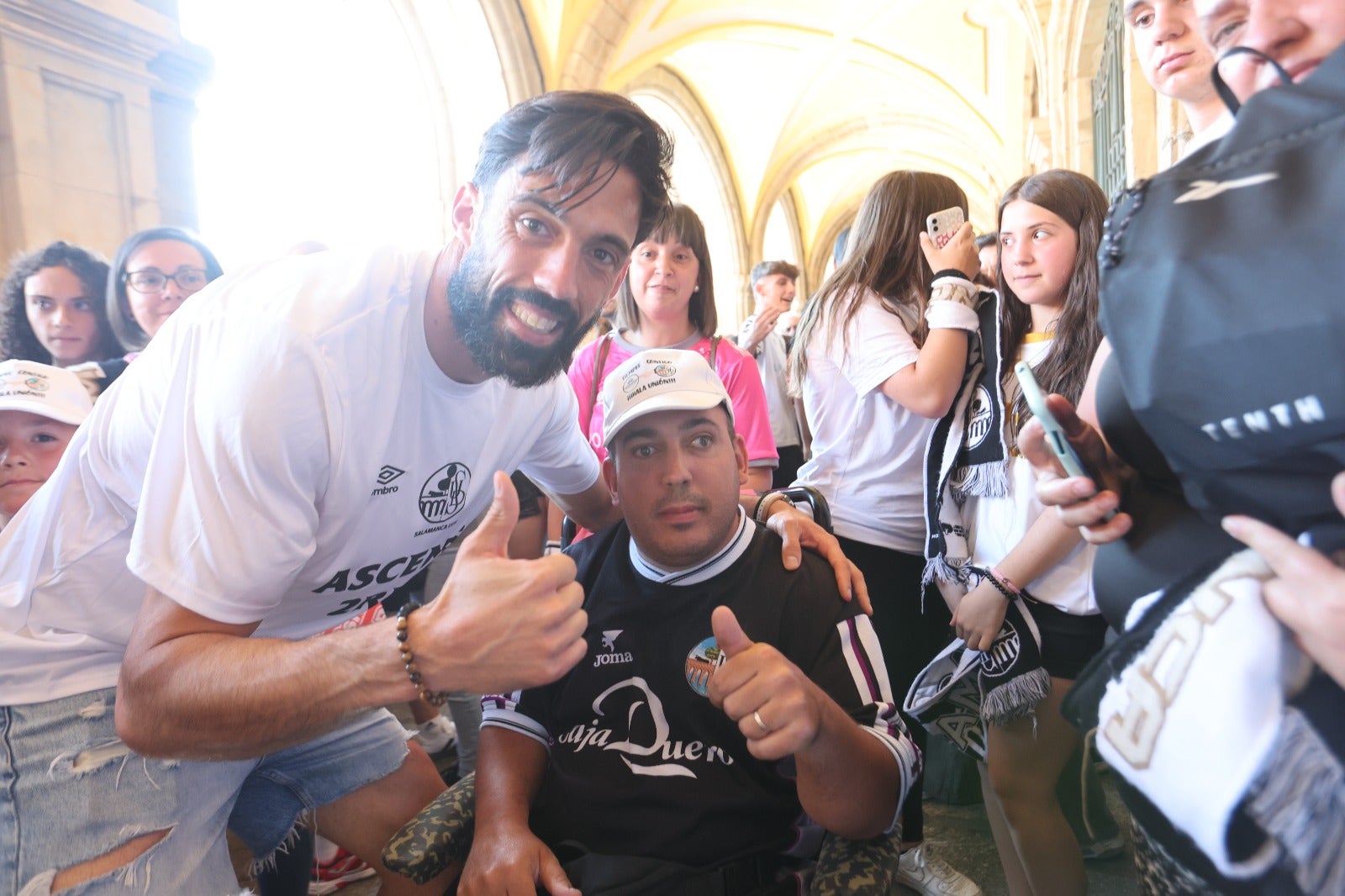 El Salamanca UDS ofrece su ascenso a la ciudad en el Ayuntamiento