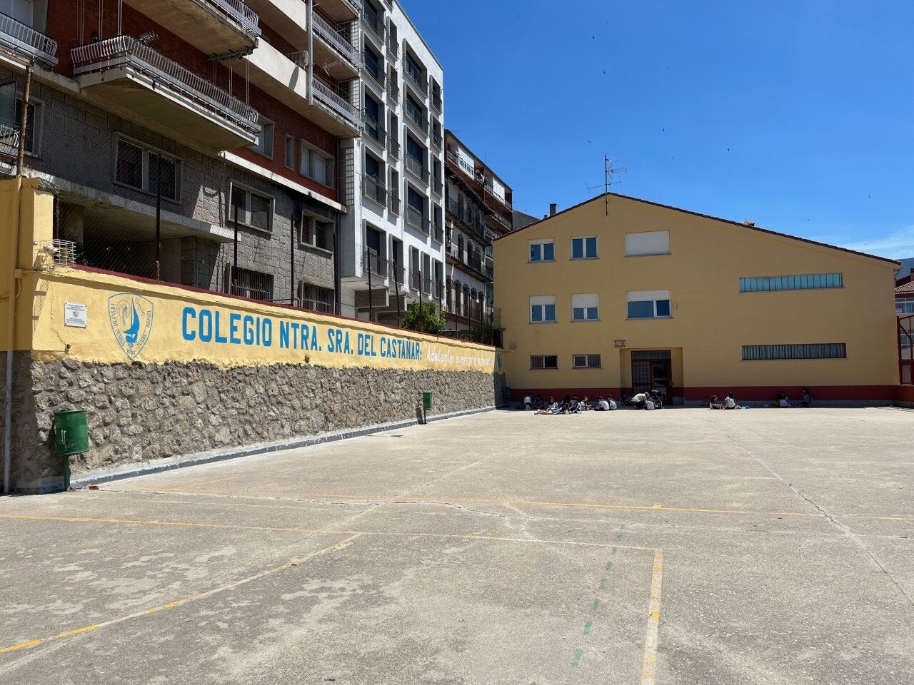 Patio del colegio de Béjar