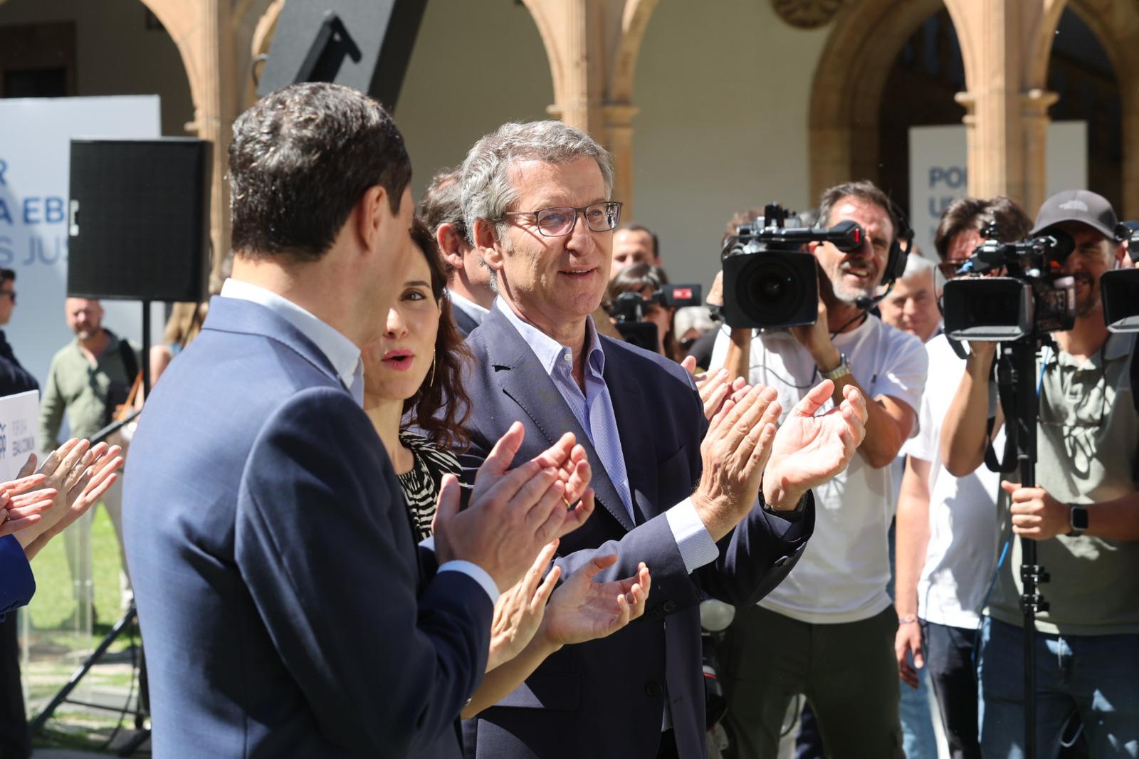 De Mañueco a Feijóo pasando por Ayuso: la reunión del PP en Salamanca