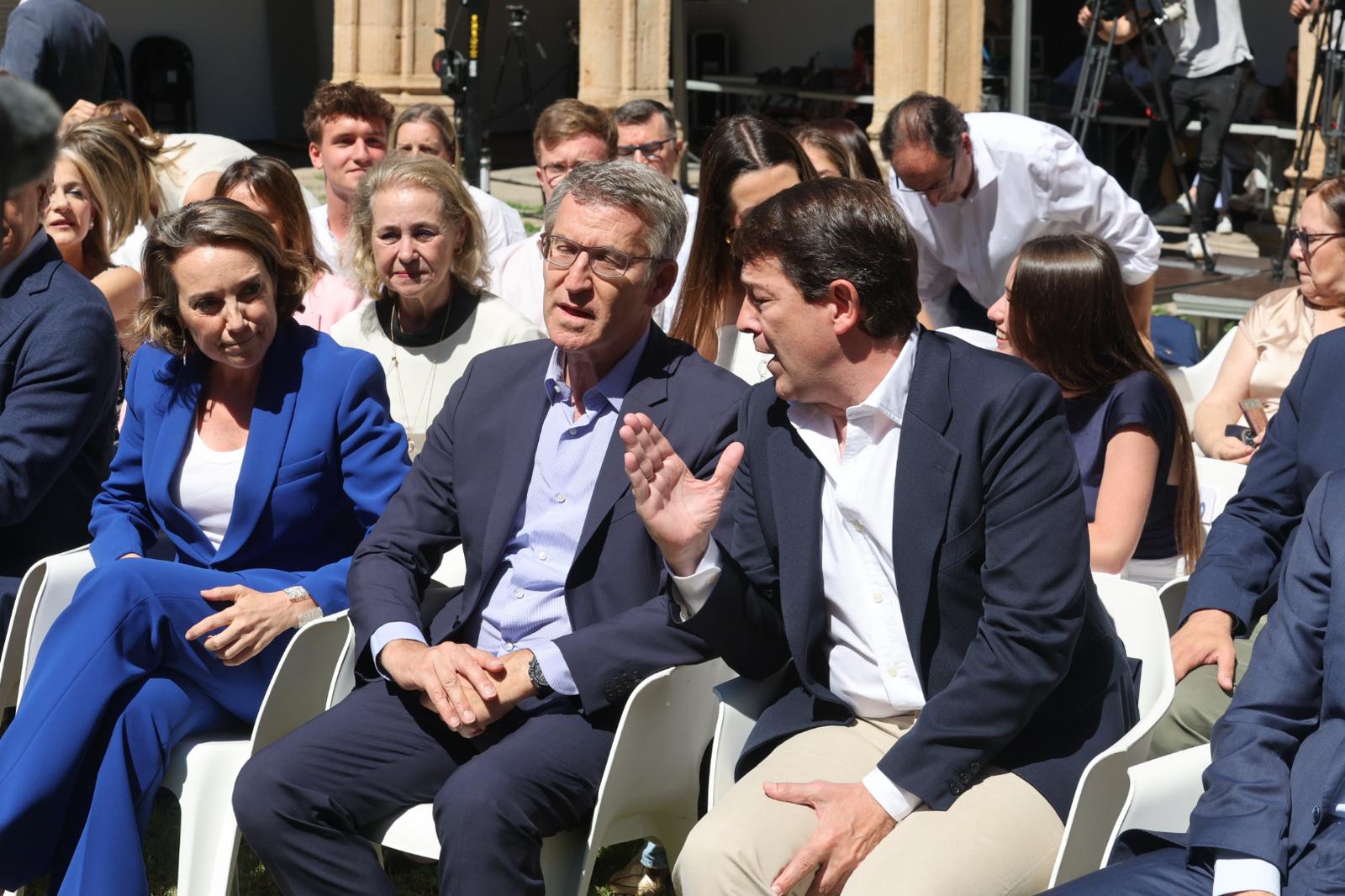 De Mañueco a Feijóo pasando por Ayuso: la reunión del PP en Salamanca