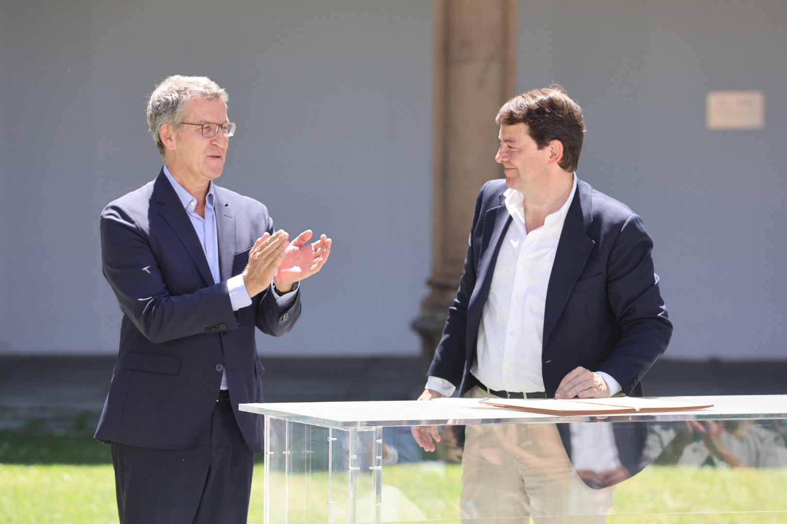De Mañueco a Feijóo pasando por Ayuso: la reunión del PP en Salamanca