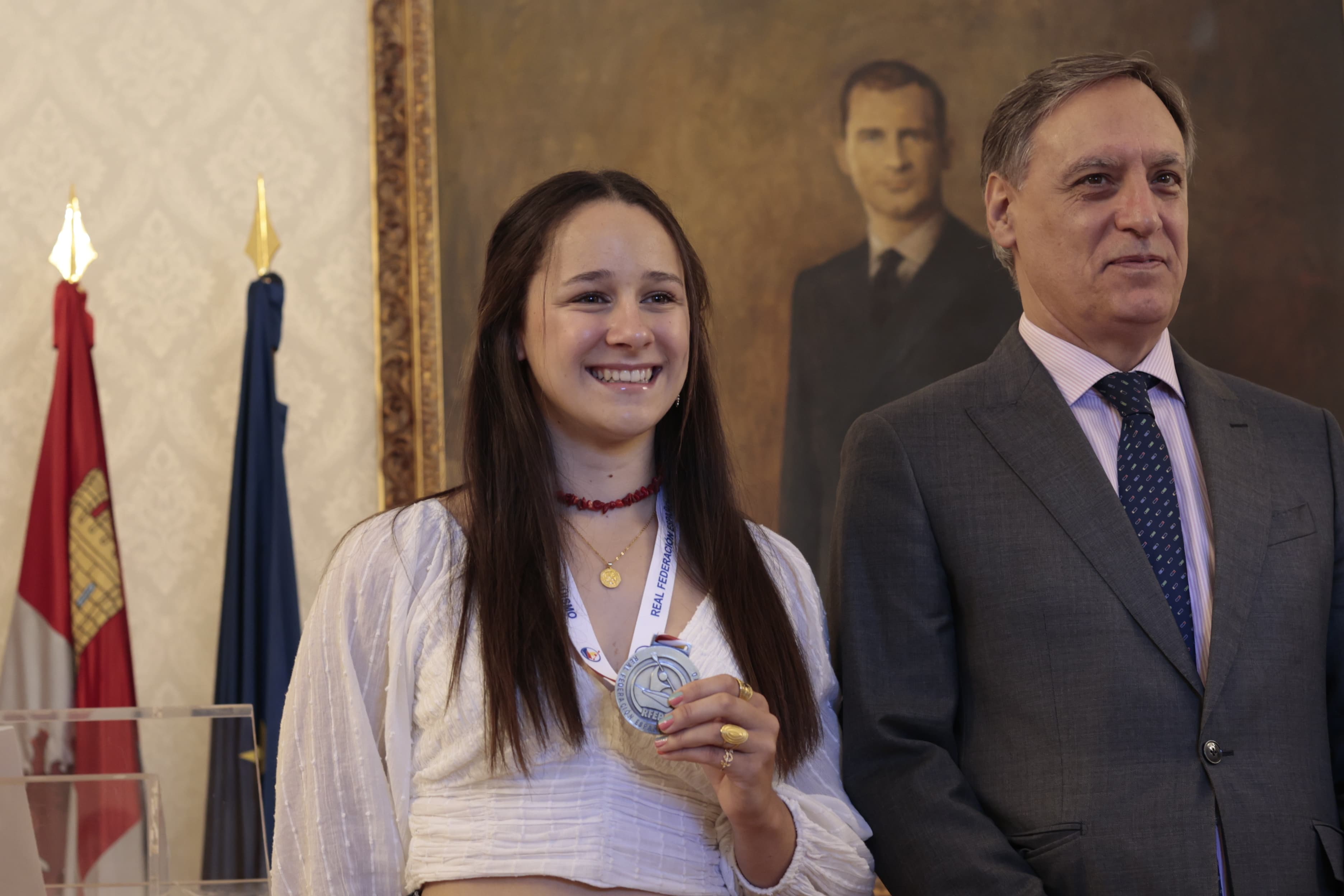 Carbayo recibe a los piragüistas salmantinos ganadores del oro