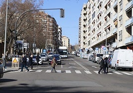Foto de archivo de la Avenida de Villamayor