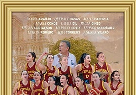 Las 12 jugadoras de la Selección