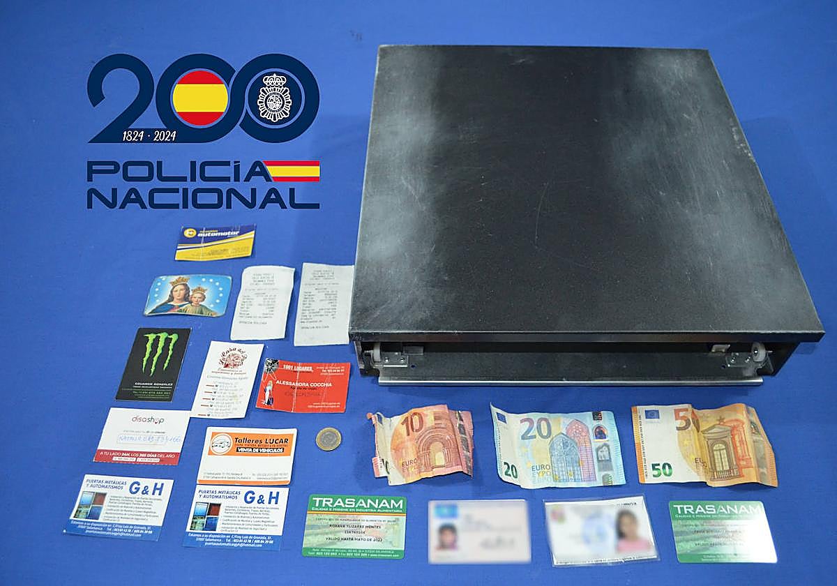 Efectos sustraídos por los agentes