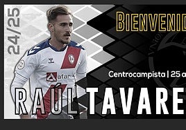 Raúl Tavares, refuerzo en el centro del campo para Unionistas