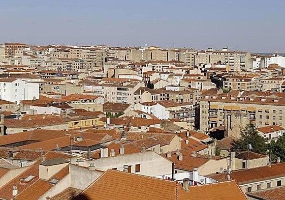 Vista área de Salamanca.
