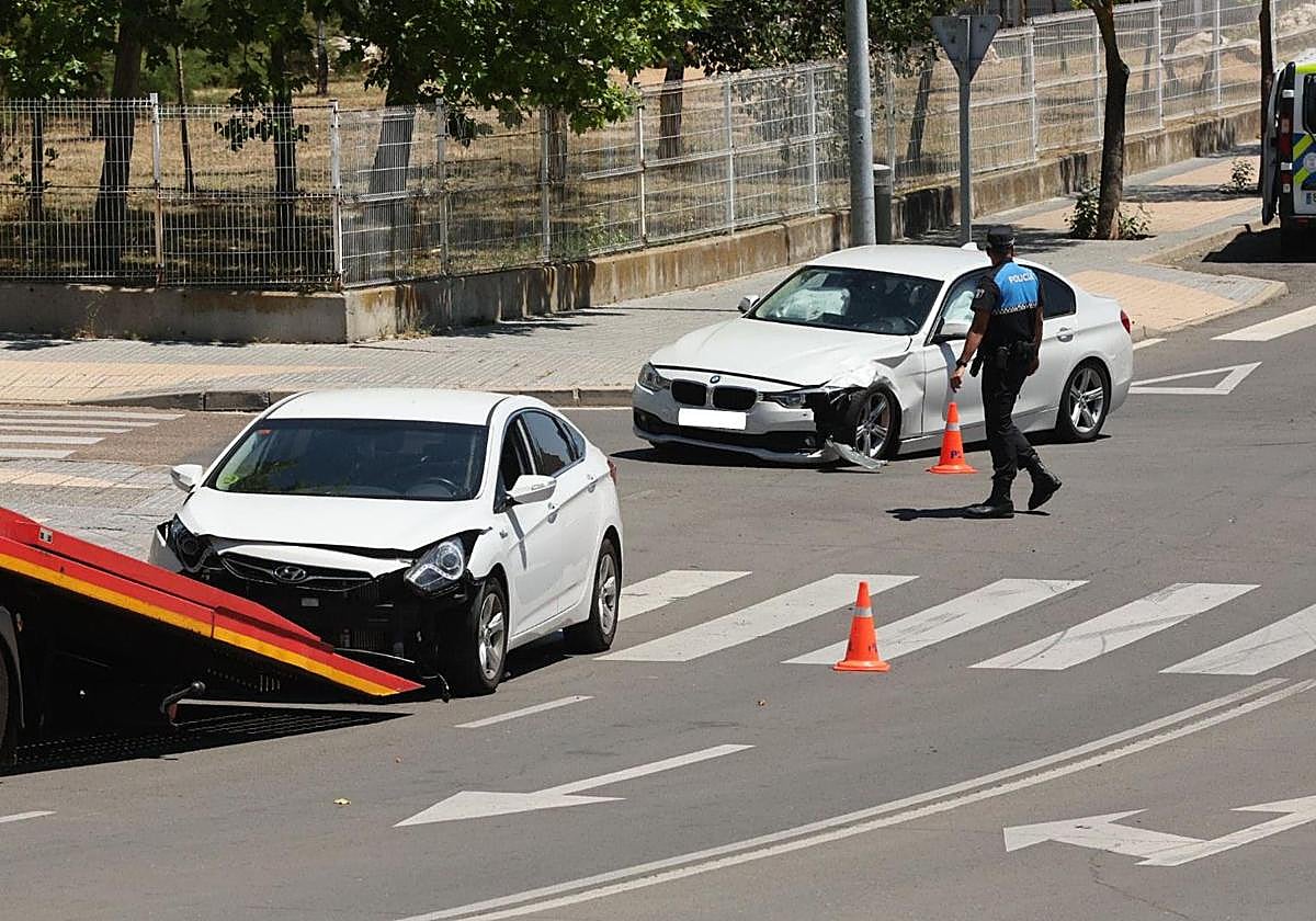 Imagen del lugar del accidente