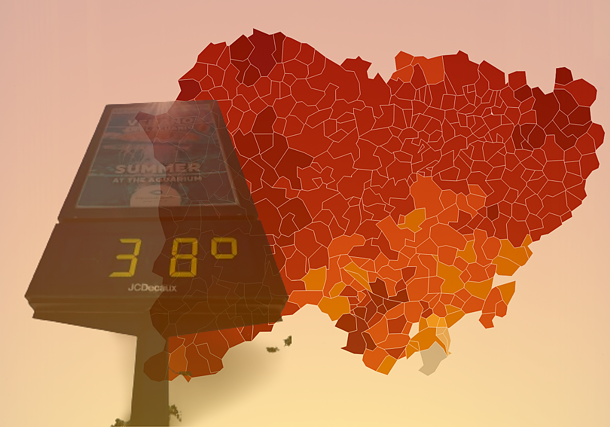 Ilustración sobre el calor.