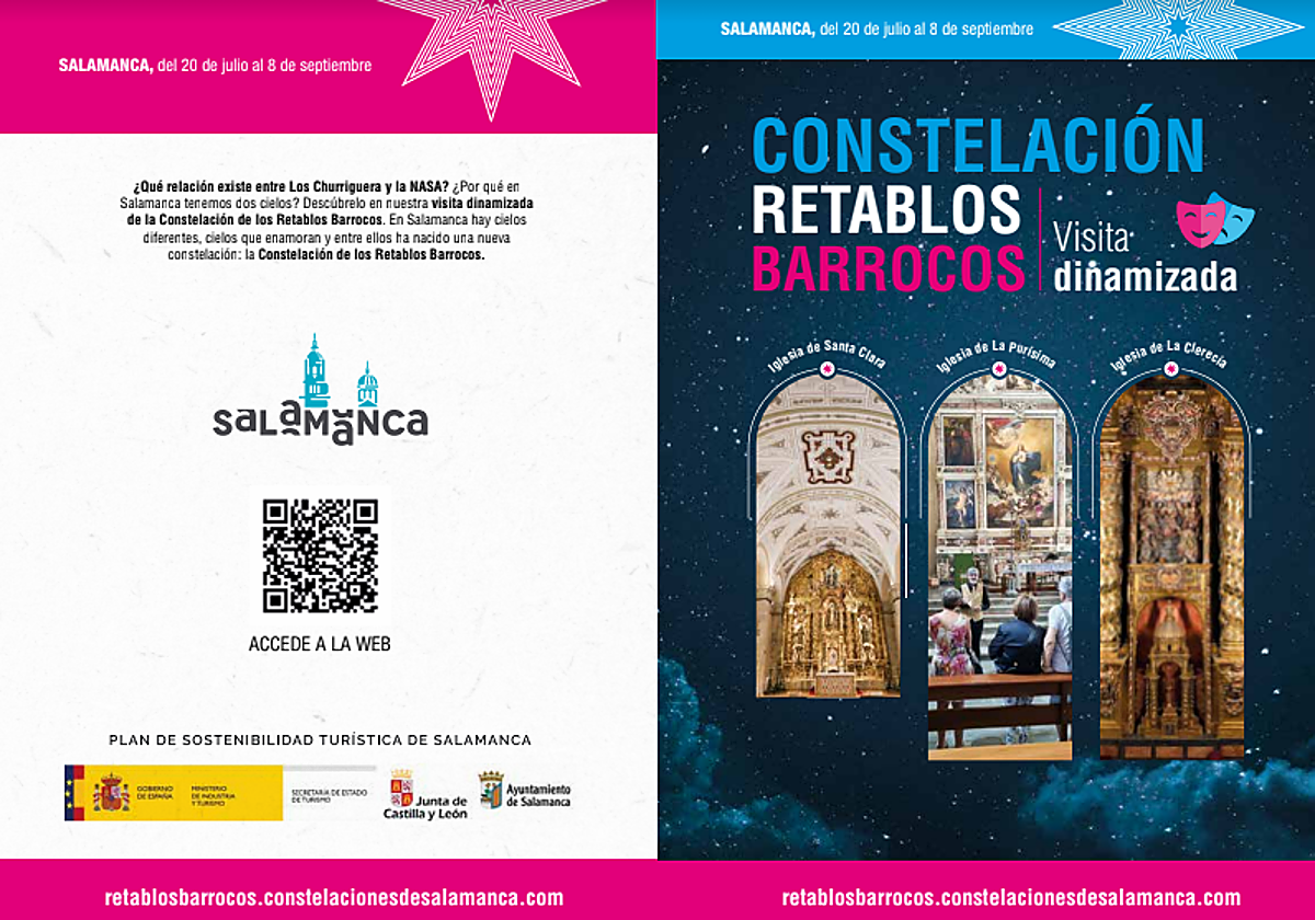 Cartel de la Constelación de Retablos Barrocos