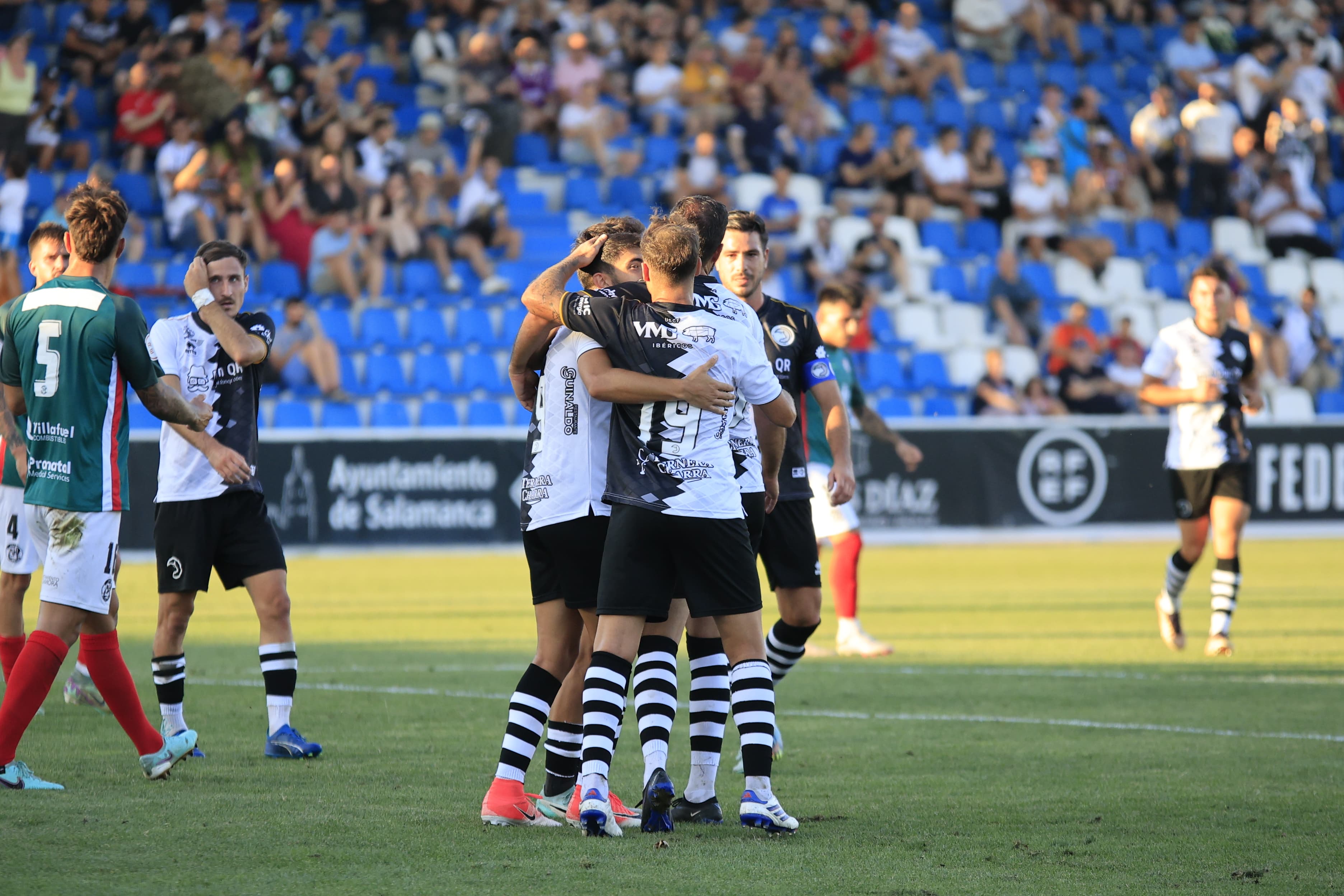 Unionistas se estrena en el Reina Sofía con victoria ante el Zamora