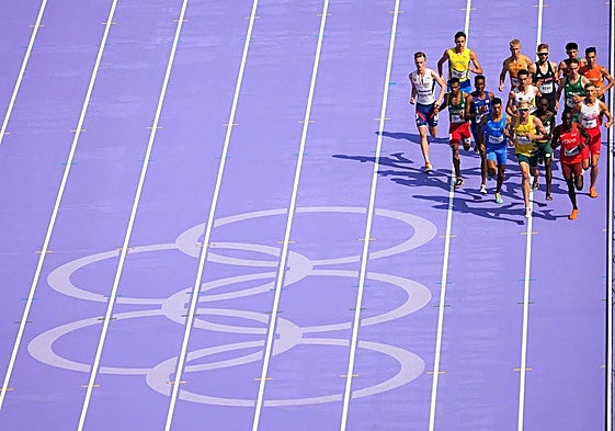 Primera serie del 1.500, con el salmantino Mario García Romo.