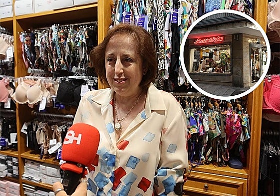 Rosamar en la tienda ubicada en José Jáuregui.