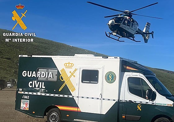 Rescatan a un joven de 30 años en la Sierra de Béjar tras pasar toda la noche perdido