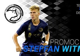 El delantero estadounidense Steffan Witmer firma por cuatro años con Unionistas