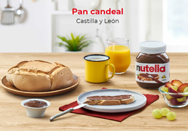 Presentación del pan candeal en la página web de la marca.