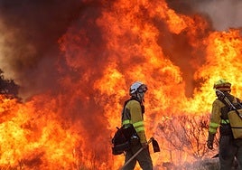 Declarado de nivel 1 un incendio en San Felices de Gallegos