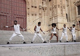 Espectáculo del Festival Artes de Calle en una edición anterior.