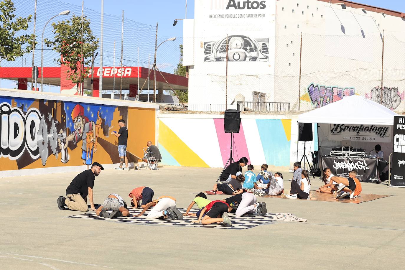 Animada actividad de Charroking Jam como preludio de las Ferias Fiestas