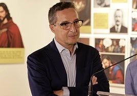 El rector de la Usal, Juan Manuel Corchado, en un acto este martes.