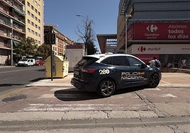 Coche Policía Nacional. Foto de Archivo.