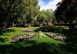 Imagen del parque de Jesuitas de Salamanca, el principal pulmón verde de la capital