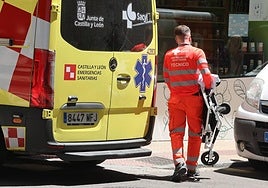 Foto de archivo de un Técnico de Emergencias Sanitarias