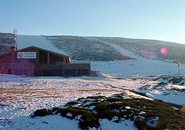 Estación de esquí de La Covatilla, en las cercanías de Béjar.