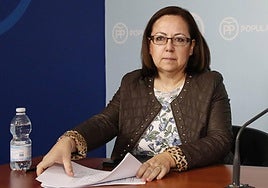La diputada del PP por Salamanca, María Jesús Moro.