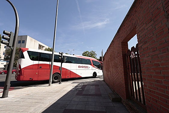 Autobús de Avanza en Salamanca.